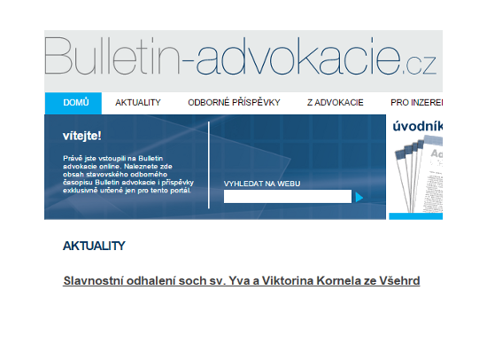 Bulletin Advokacie